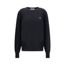 Black Cotton Sweatshirt