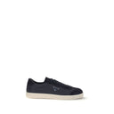 Blue Polyamide Low Top Sneakers