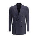 Blue Wool Blazer