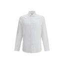 White Cotton Dress Shirt