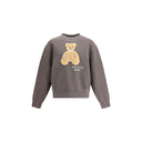 Brown Cotton Sweatshirt