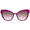 Gafas de sol de plástico morado