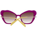 Gafas de sol de plástico morado