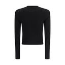 Black Viscose Cardigan