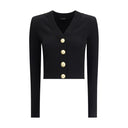 Black Viscose Cardigan