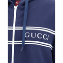 Blue Polyester Sweatshirt