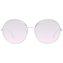 Rose Gold Metal Sunglasses