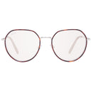 Brown Metal Sunglasses