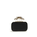 Black Silk Clutch Bag