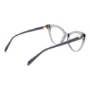 Montura de gafas gris para mujer