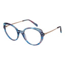Montura de gafas azul para mujer
