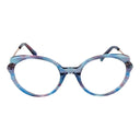 Montura de gafas azul para mujer