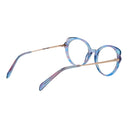Montura de gafas azul para mujer