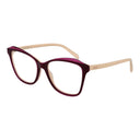 Montura de gafas morada para mujer