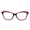 Montura de gafas morada para mujer