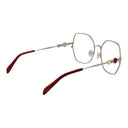 Montura de gafas roja para mujer
