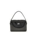 Black Calf Leather Bos Taurus Shoulder Bag