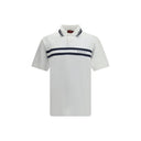 White Cotton Polo Shirt