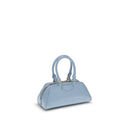 Light Blue Calf Leather Bos Taurus Handbag