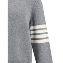 Gray Fleece Wool Sweatshirt