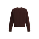 Brown Cotton Sweatshirt