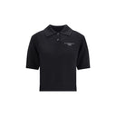 Black Wool Polo Shirt