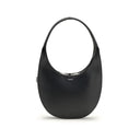Black Leather Shoulder Bag