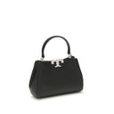 Black Calf Leather Bos Taurus Handbag