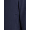 Blue Cashmere Bomber