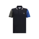 Black Cotton Polo Shirt