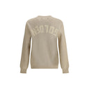 Beige Cotton Sweatshirt