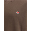 Brown Cotton Sweatshirt