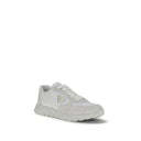White Recycled Polyamide Athletic Sneakers