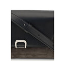 Black Leather Shoulder Bag
