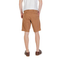 Beige Cotton Bermuda Shorts