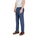 Blue Cotton Skinny Pants