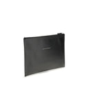 Black Calf Leather Bos Taurus Clutch Bag