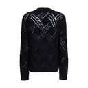 Suéter de patrón geométrico