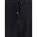 Black Cotton Joggers (Workout Pants)