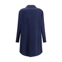 Blue Cashmere Coat