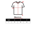 Camiseta roja de algodón