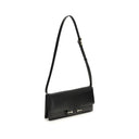 Black Leather Shoulder Bag