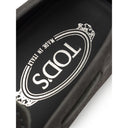 Gray Nubuc Leather Moccassin