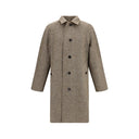Brown Cotton Coat