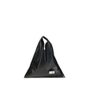 Black Polyester Handbag