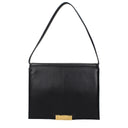Black Leather Shoulder Bag