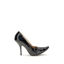 Black Calf Leather Bos Taurus High Heel Pumps