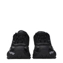 Black Fabric Athletic Sneakers