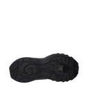 Black Fabric Athletic Sneakers