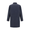 Blue Cotton Coat